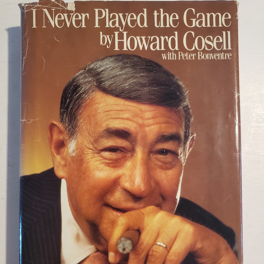 I Never Played the Game, hardback by Howard Cosell
